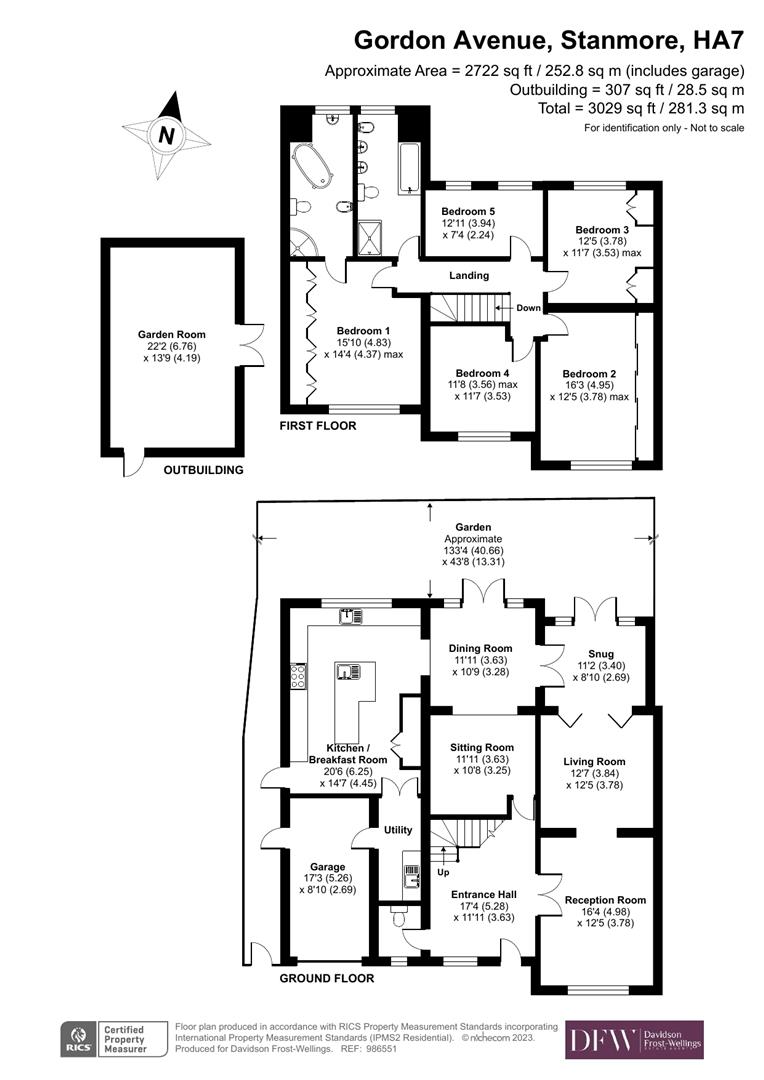 Property details for Gordon Avenue, Stanmore, HA7 £1,500,000 Vebra